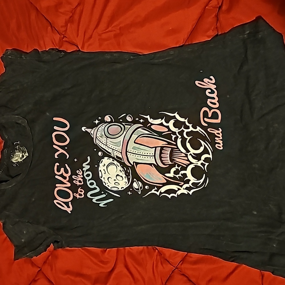 AREA 51 Love you to the Moon and Back XL T Shirt